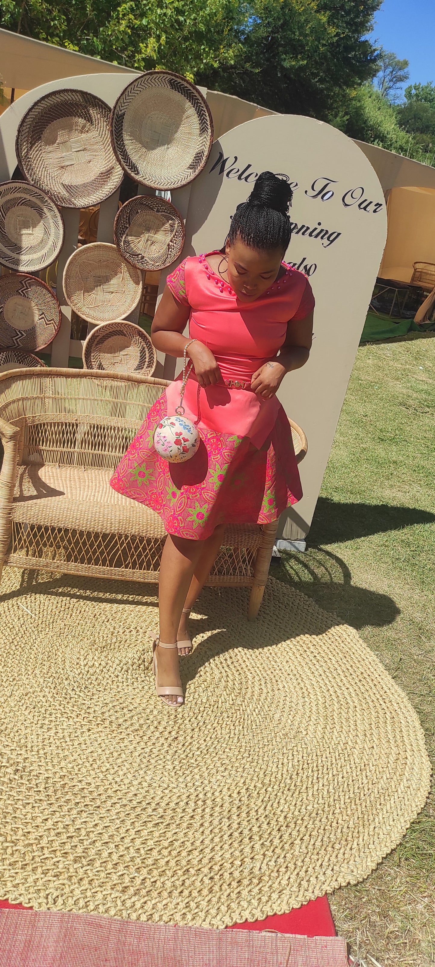 Simple Print Dress