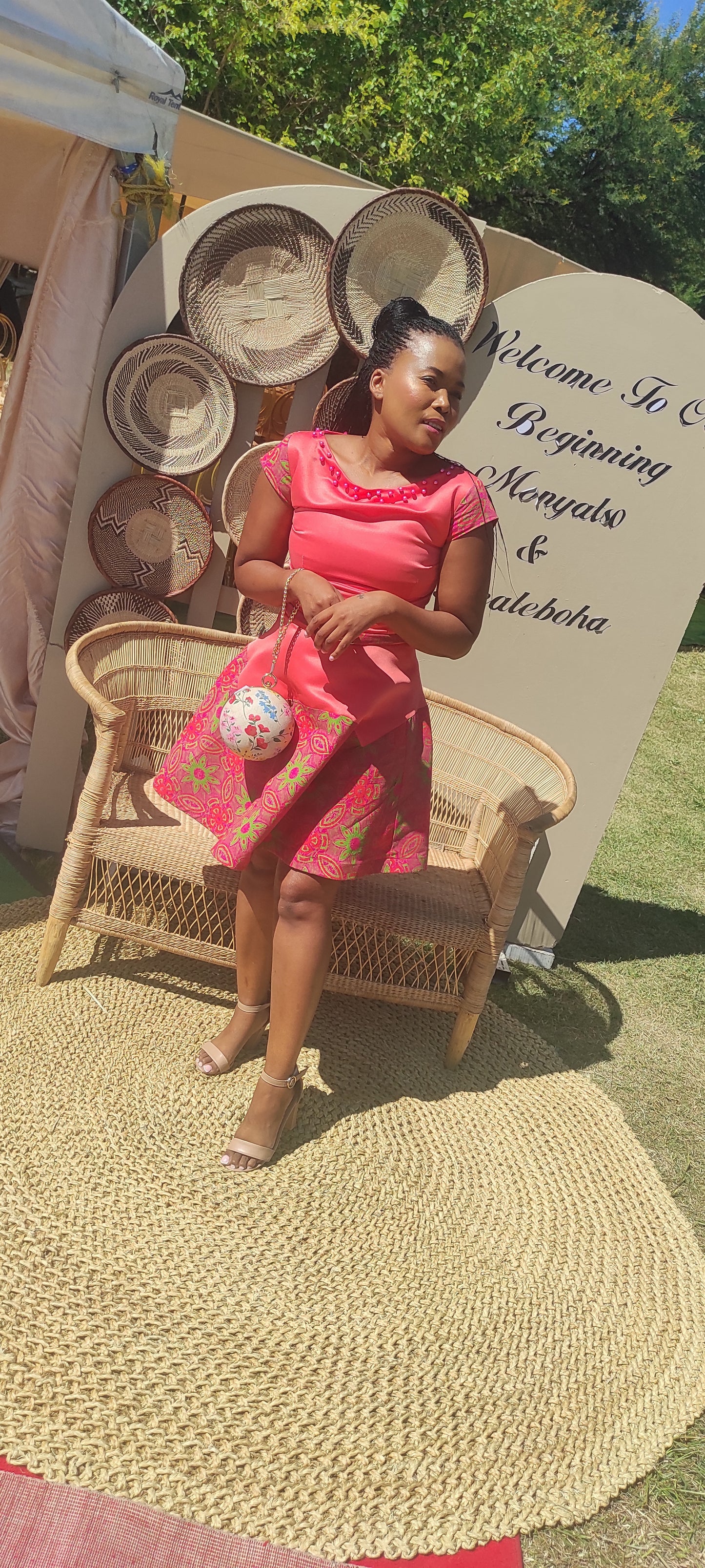 Simple Print Dress