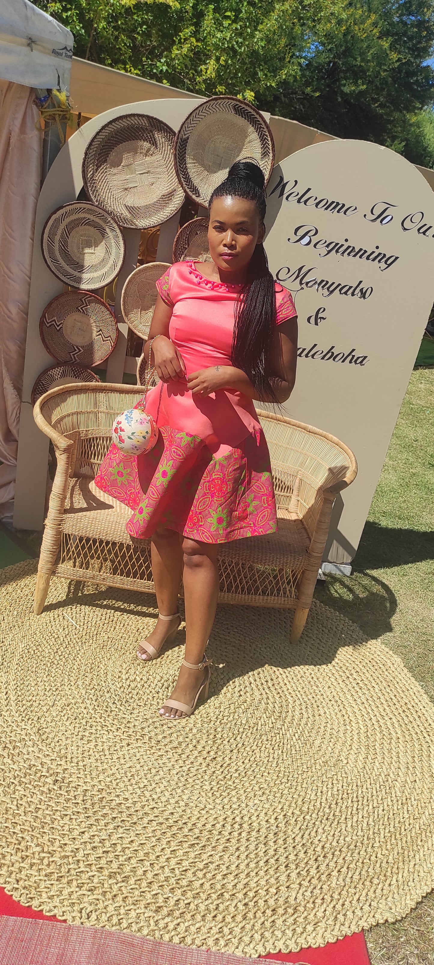 Simple Print Dress