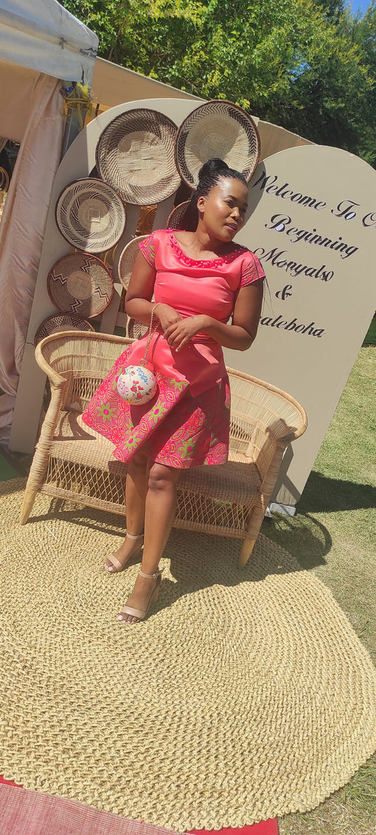 Simple Print Dress
