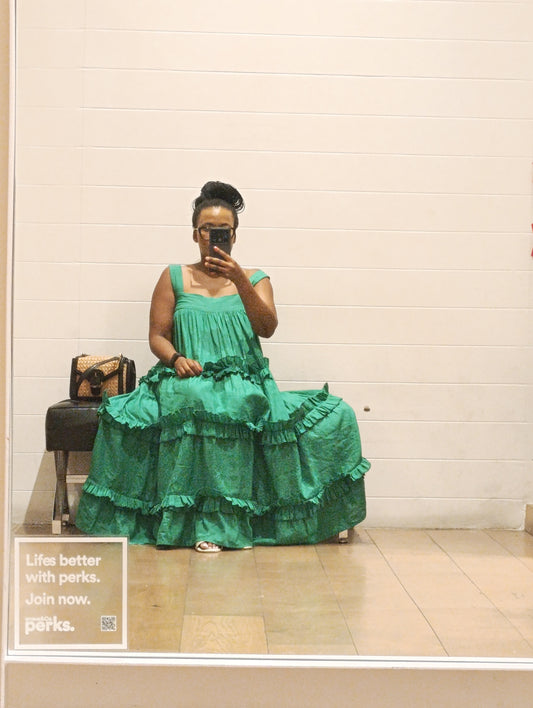 Green Resort Dress