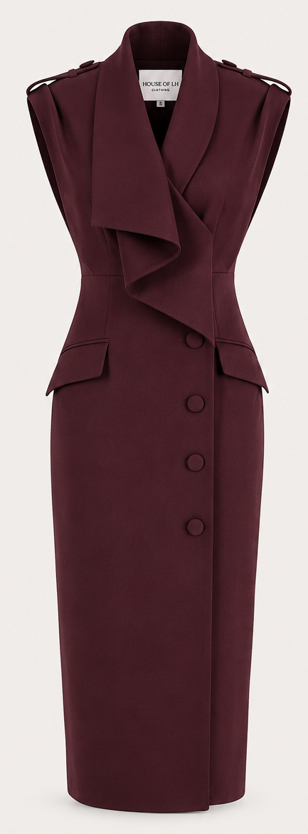 THE BORDEAUX COMMAND DRESS