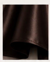 DUTCH SATIN A-LINE SKIRT