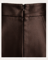 DUTCH SATIN A-LINE SKIRT