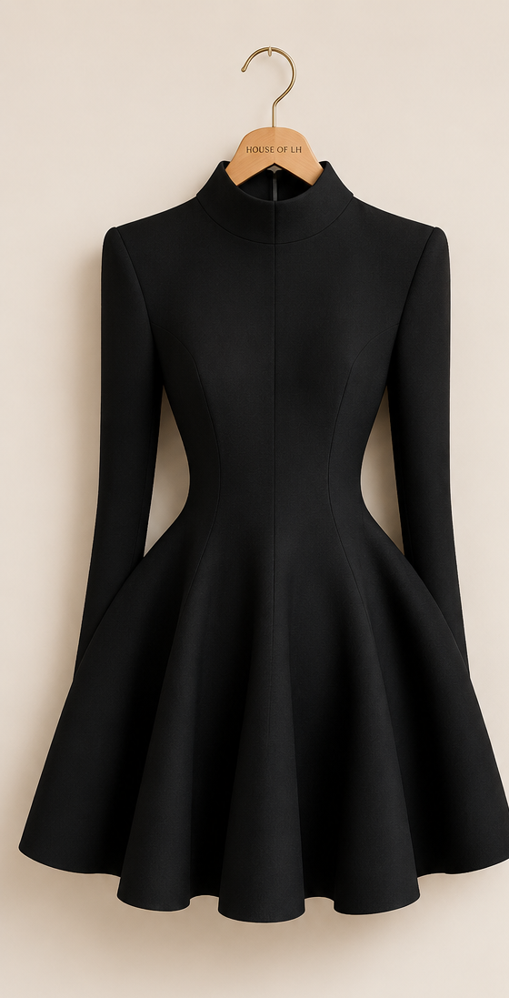 SCULPTED MINI DRESS